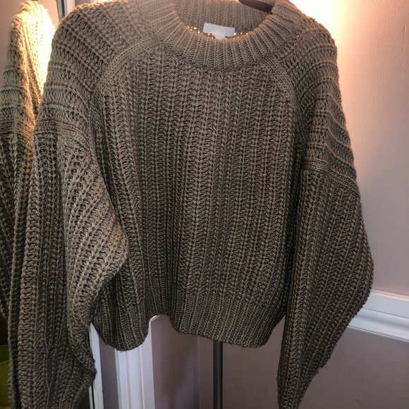 H&M brown knit sweater - Picture 2 of 4
